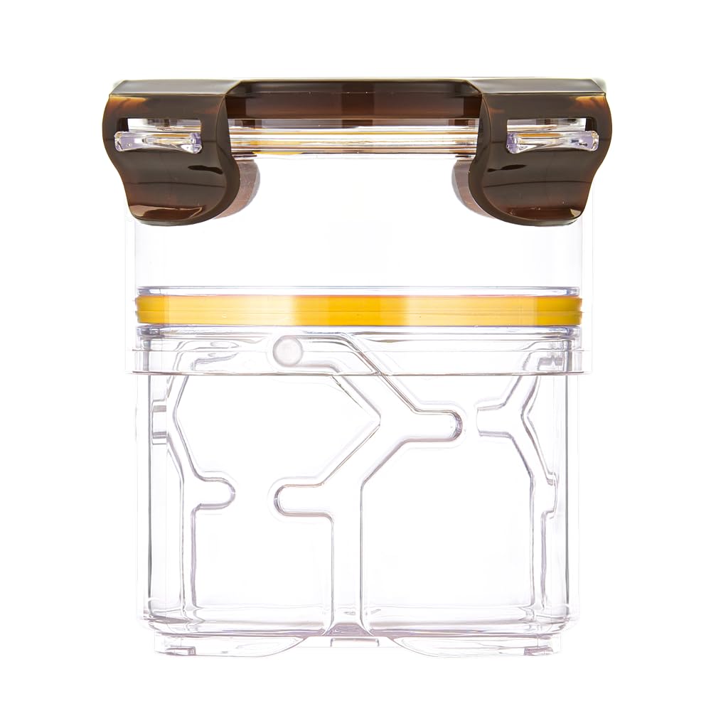 Adjustable Coffee Canister - Airtight Storage Container for Coffee Beans, Ground Coffee, Tea & Spices (Small Size) | Perfect for Kitchen, Pantry & Office Use