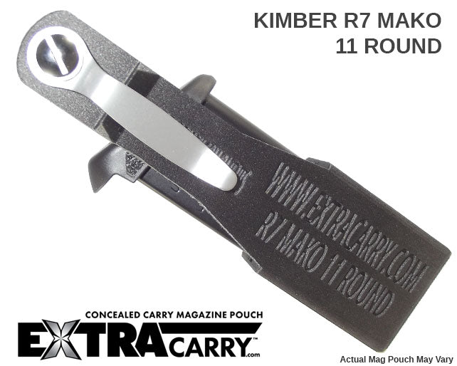 Kimber R7 Mako 9mm 11 Round Magazine Pouch - Tactical Gun Accessories for Concealed Carry & Range Shooting