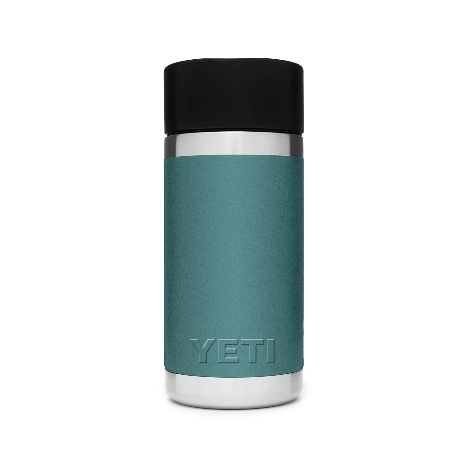 YETI Rambler 12 oz Stainless Steel Vacuum Insulated Water Bottle with Hot Shot Cap - Perfect for Hiking, Camping & Outdoor Adventures