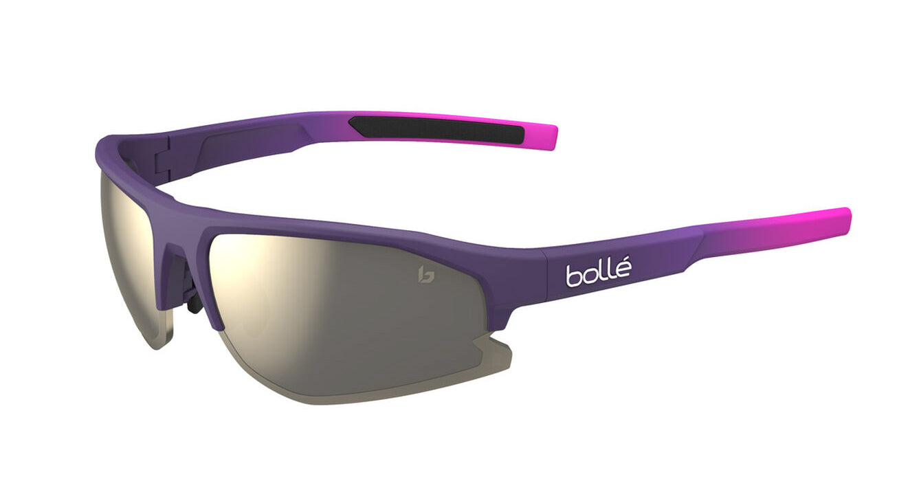 Bolle Bolt 2.0 Sunglasses - Polarized Sports Sunglasses for Men & Women - UV Protection Cycling Running Golf Glasses - Lightweight Comfortable Outdoor Activewear Eyewear for Hiking, Driving, Fishing
