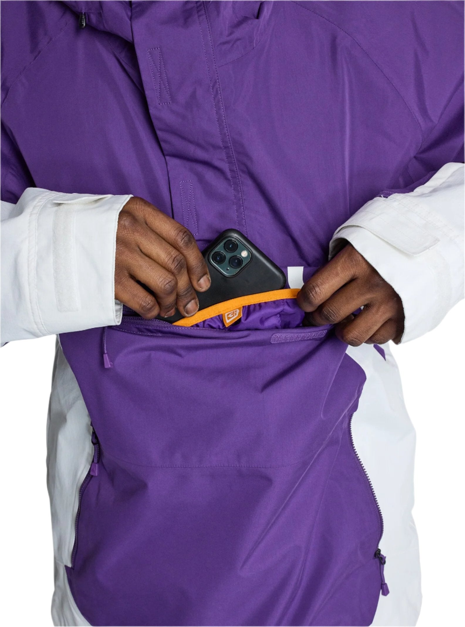 Burton Frostner 2L Anorak Jacket 2025 - Waterproof & Lightweight Outdoor Jacket for Hiking, Skiing & Winter Adventures