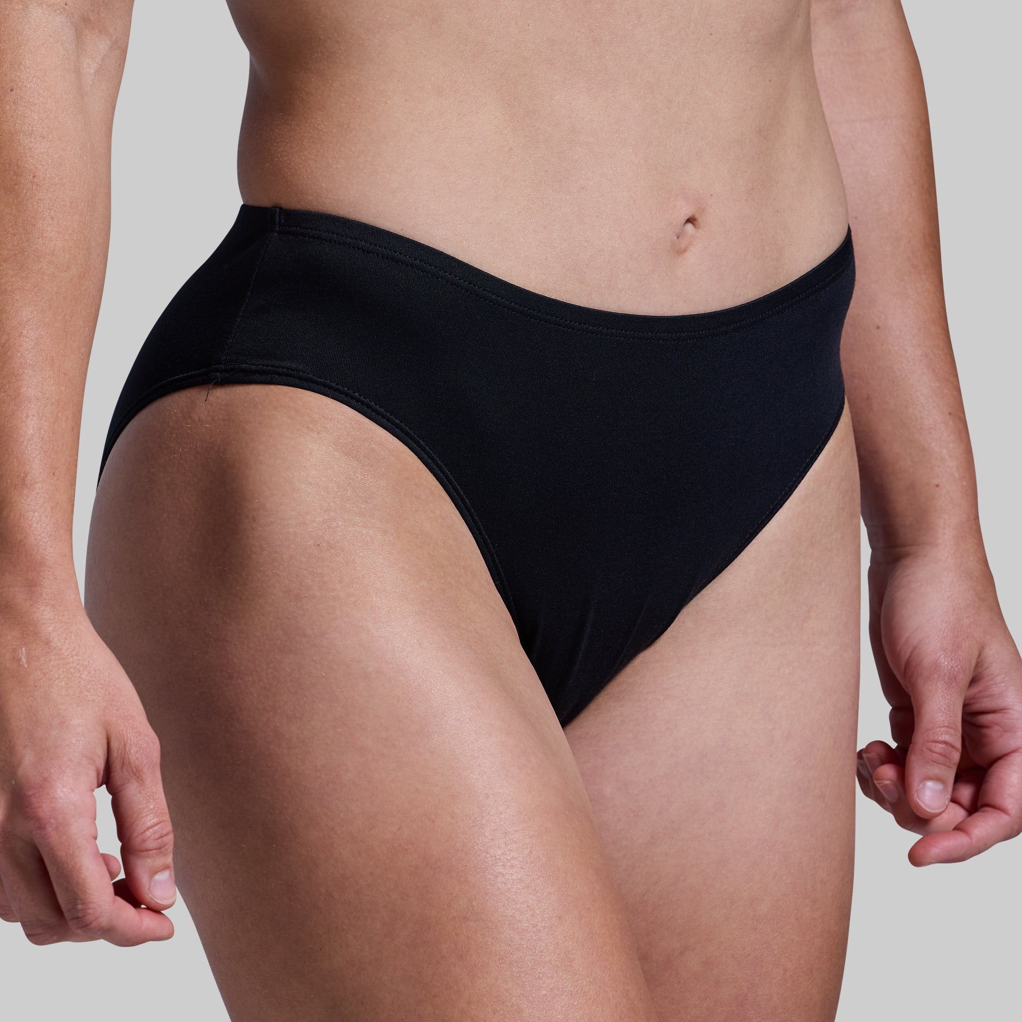 Comfortable Athleisure Underwear for Women - Breathable & Stretchy Black Panties - Perfect for Yoga, Workout & Everyday Wear