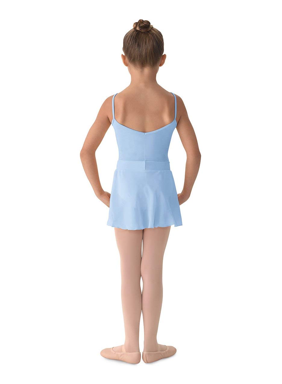 Mirella Girls Georgette Mock Wrap Skirt - Elegant Flowy Skirt for Kids | Perfect for School, Parties & Special Occasions