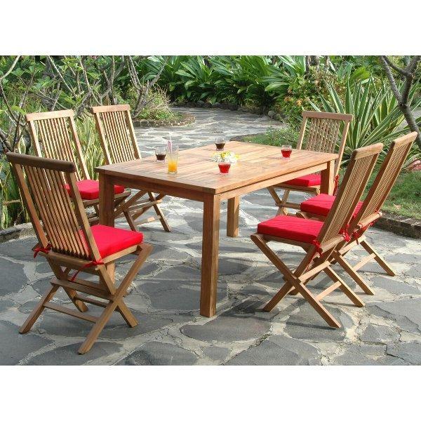 Montage Bristol 7-Piece Dining Set - Modern Kitchen & Dining Room Table with Chairs for Family Meals & Entertaining