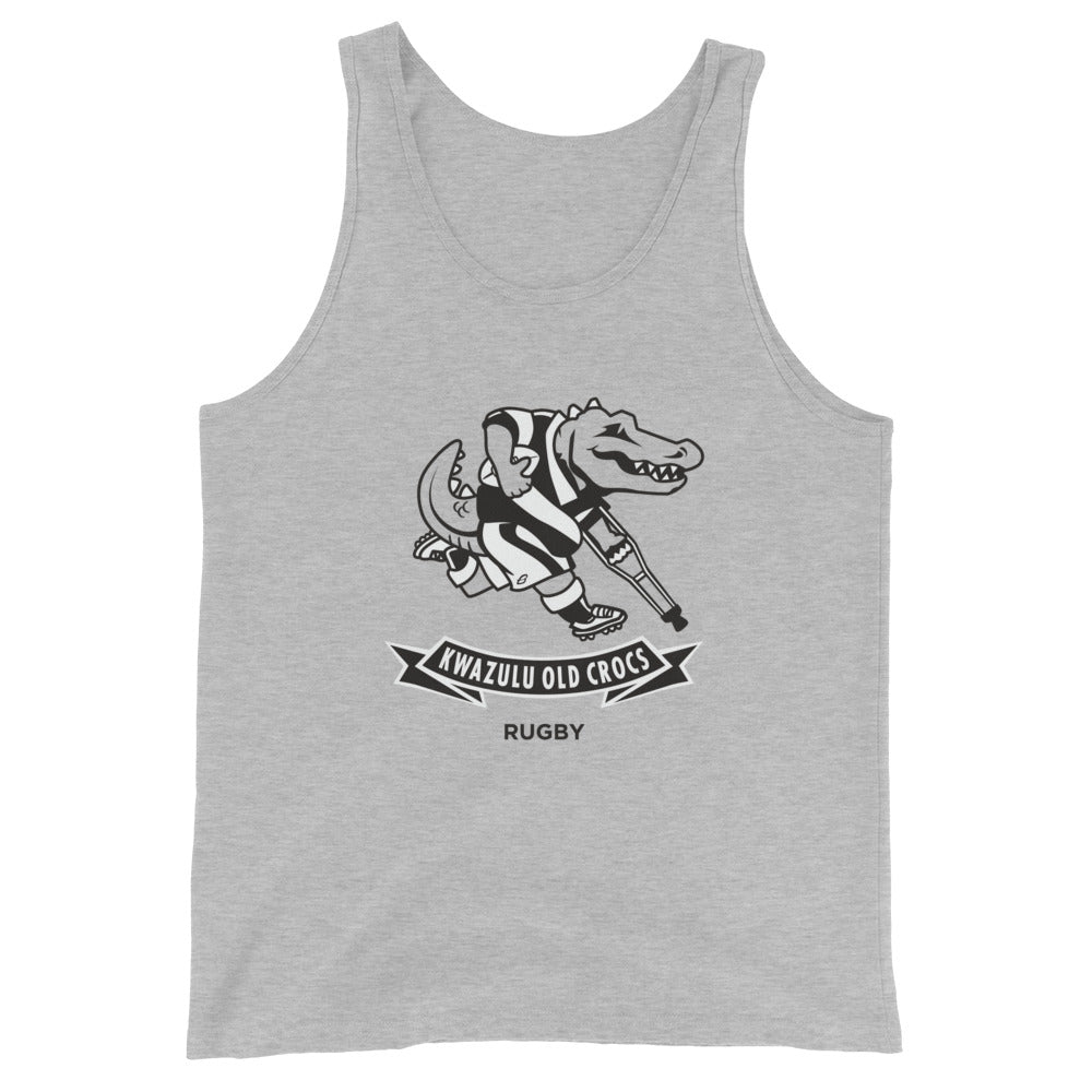 KwaZulu Old Crocs Social Tank Top - Comfortable Cotton Graphic Tee for Men & Women - Perfect for Casual Wear, Beach Outings & Summer Parties