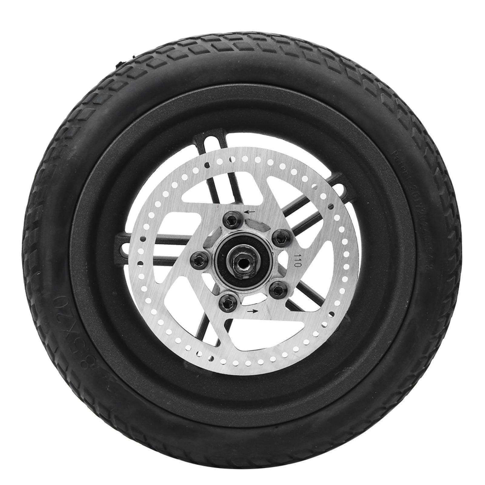 Demeras Heavy-Duty Electric Scooter Replacement Tire - Explosion-Proof Flexible Rubber Tire for E-Scooters (Perfect for Commuting, City Travel & Last-Mile Transportation)