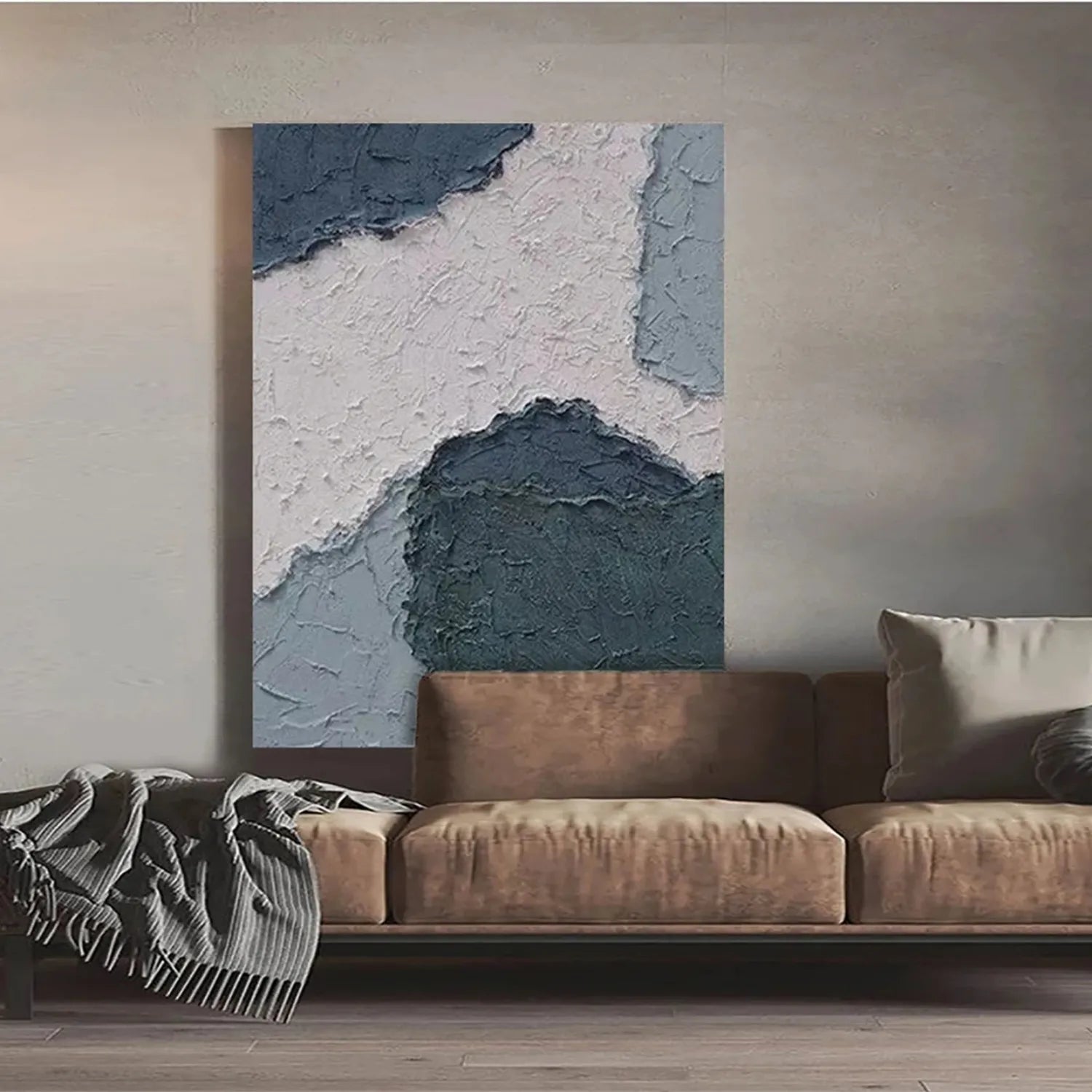 Abstract Painting #AB 201 - Modern Wall Art for Home & Office Decor - Perfect for Living Room, Bedroom, or Workspace