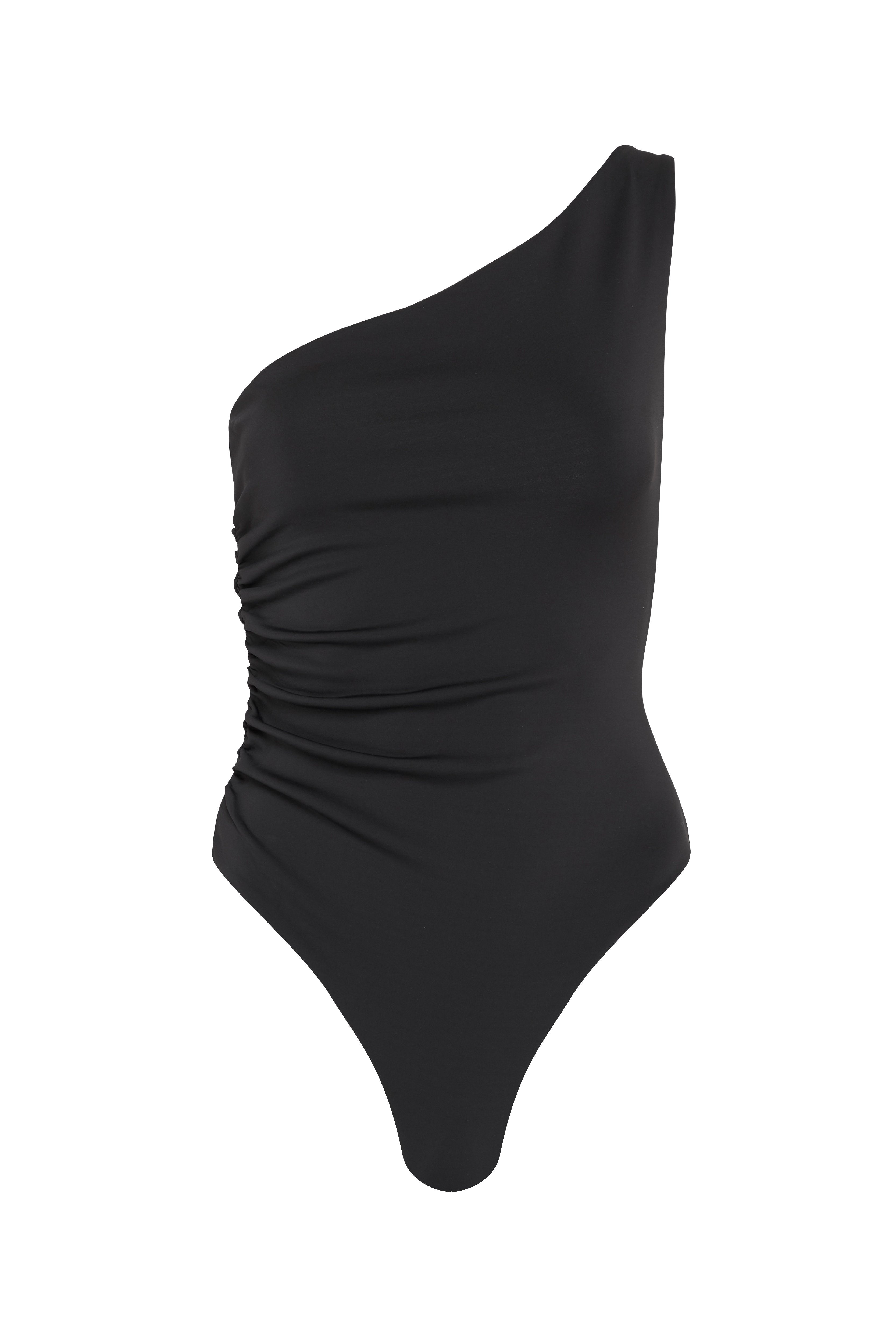 Hendry One Shoulder One Piece Swimsuit - Sexy Monokini Bathing Suit for Women, Perfect for Beach Vacation & Pool Party