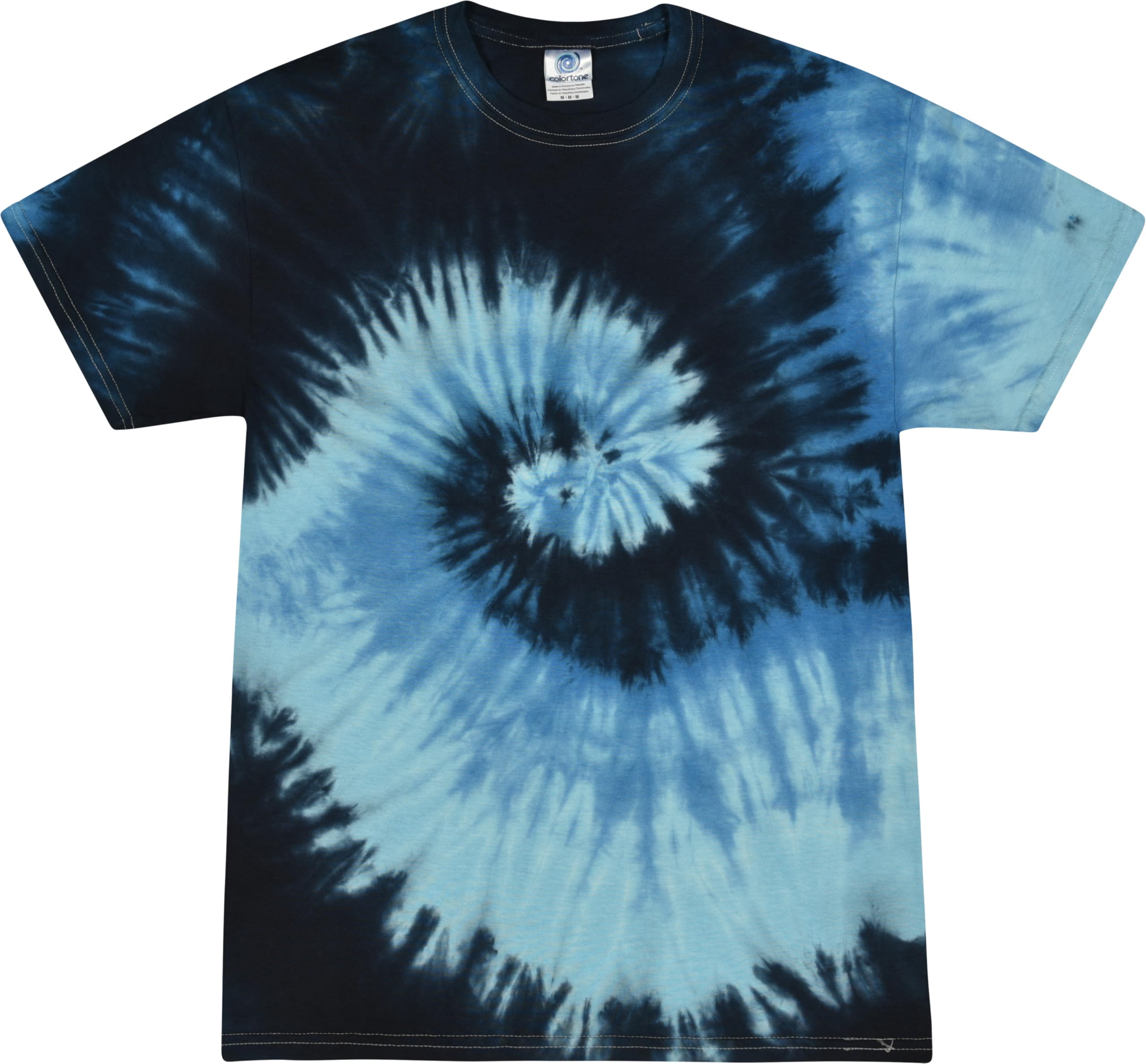 Vibrant Colortone Tie Dye T-Shirts for Men & Women - Soft Unisex Short Sleeve Cotton Tees - Perfect for Festivals, Beach Days & Casual Wear