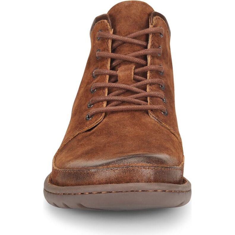 BORN NIGEL Men's Leather Boots - Waterproof & Comfortable for Outdoor, Hiking, and Casual Wear - Final Sale