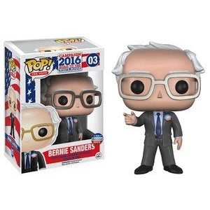 Funko Pop! Vinyl Figure Bernie Sanders - 2016 Campaign Road to the White House Collectible Toy | Perfect for Political Memorabilia Collections & Pop Culture Displays