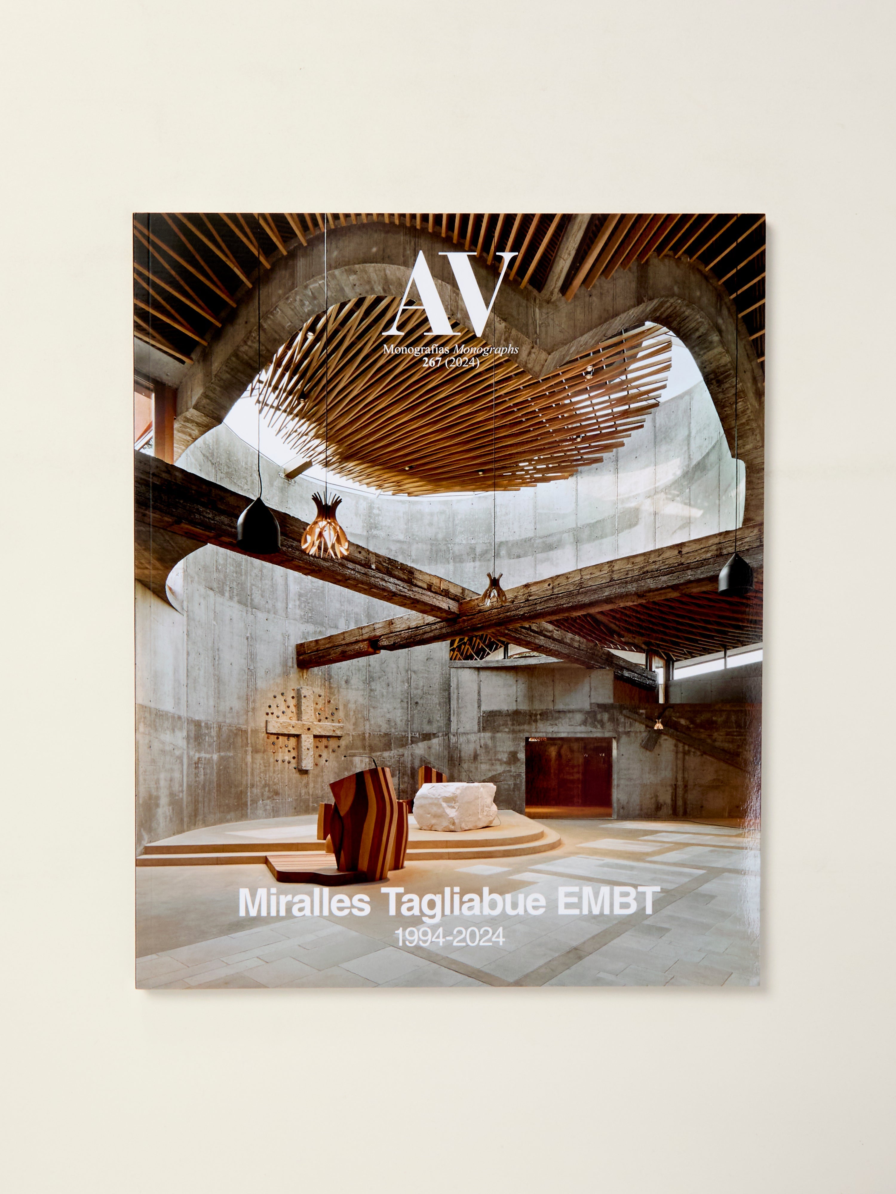 AV Monographs 267: Miralles Tagliabue EMBT 1994-2024 Architecture Book | Modern Design & Urban Planning | Perfect for Architects, Students & Design Enthusiasts