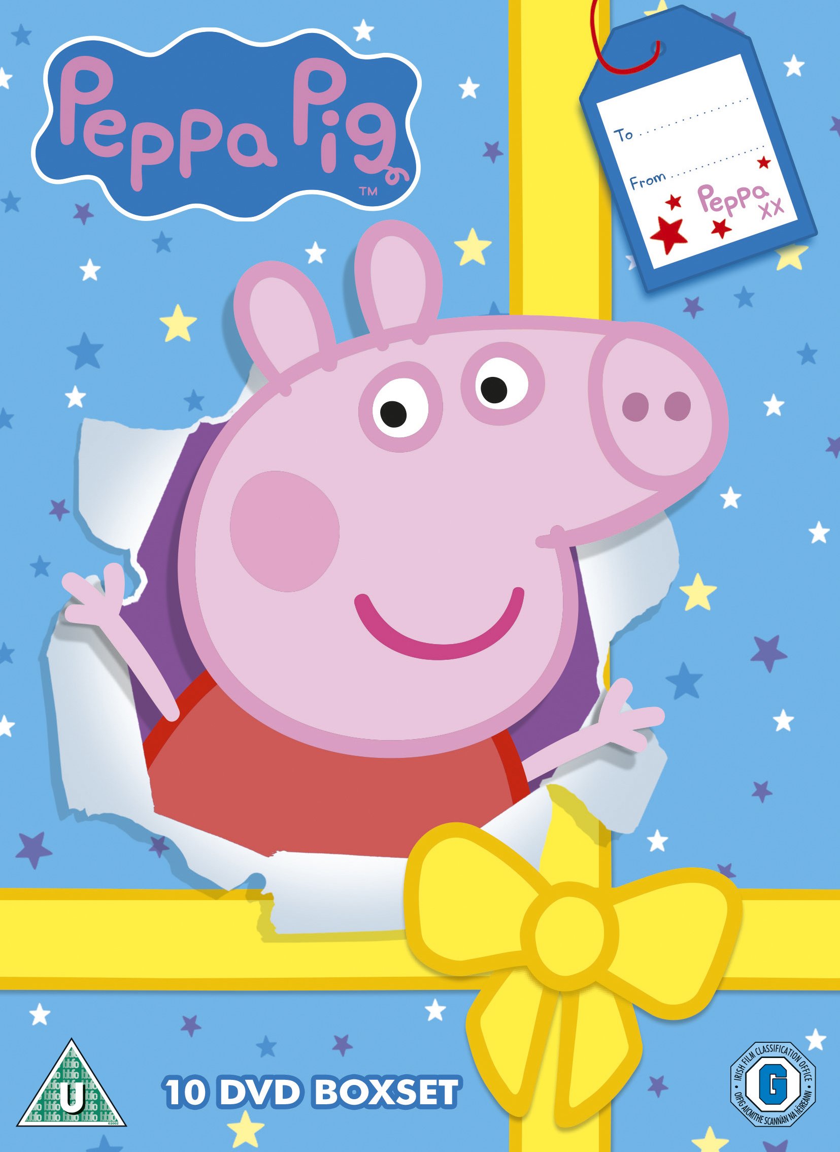 Peppa Pig DVD Gift Box Set - Kids Educational Cartoon Series for Children | Perfect for Birthday Gifts, Holiday Presents & Family Movie Nights