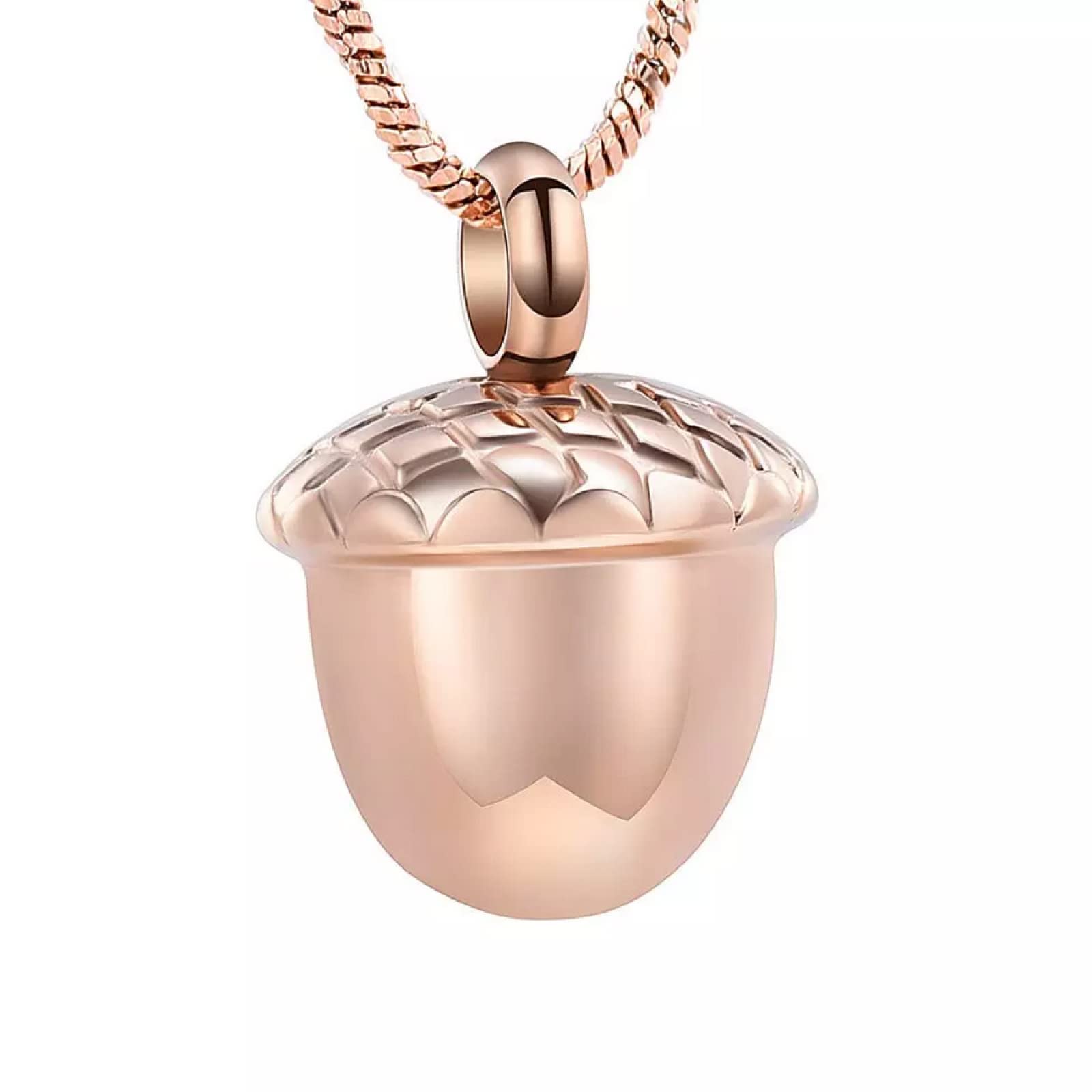 Stainless Steel Cremation Urn Necklace for Ashes - Memorial Mushroom Jewelry Keepsake Pendant for Funeral & Remembrance - Perfect for Honoring Loved Ones at Memorials, Gravesites, or Keeping Close to Heart
