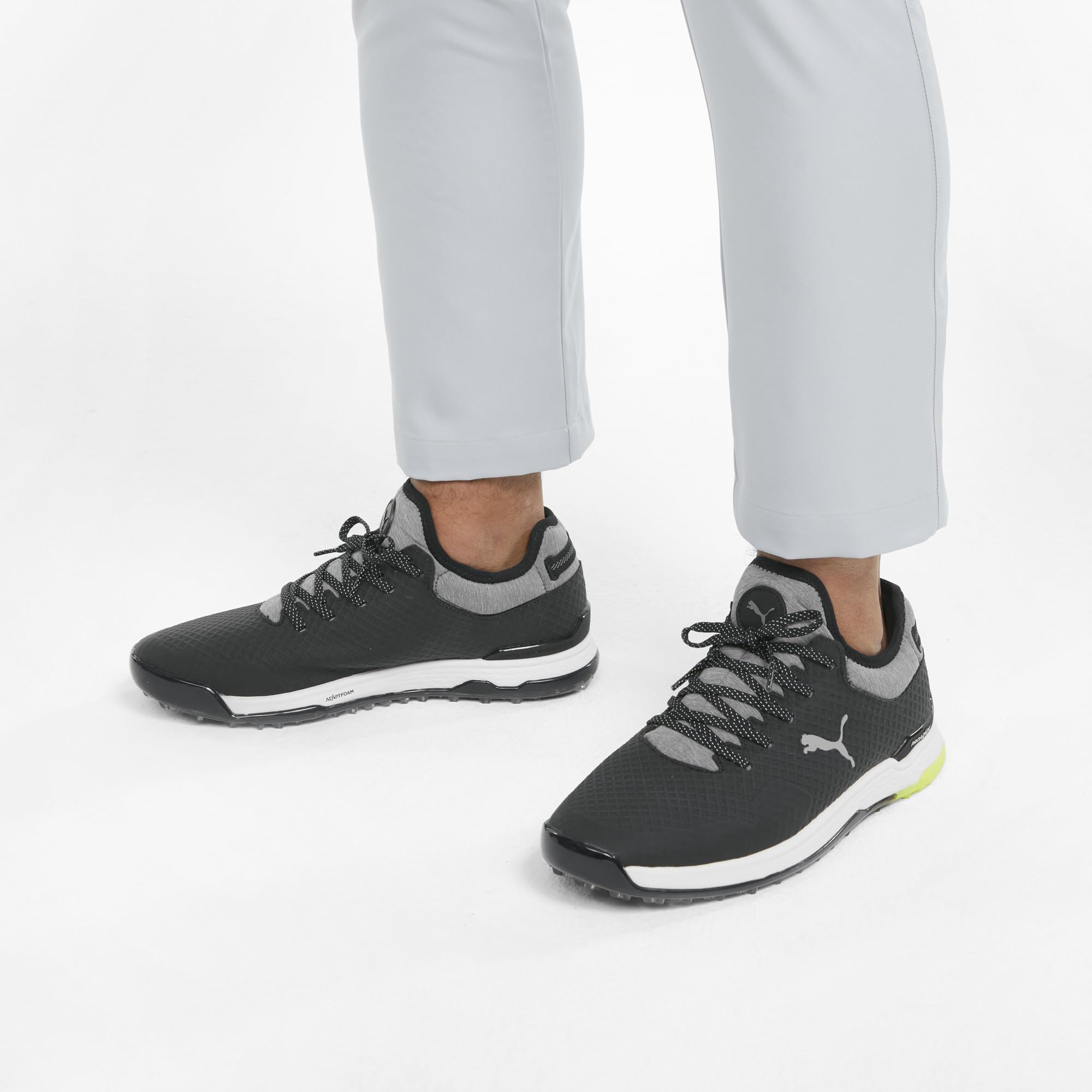 PUMA Men's Proadapt Alphacat Golf Shoes - Lightweight Waterproof Spiked Golf Shoes for Men with Arch Support - Perfect for Golf Course & Outdoor Sports