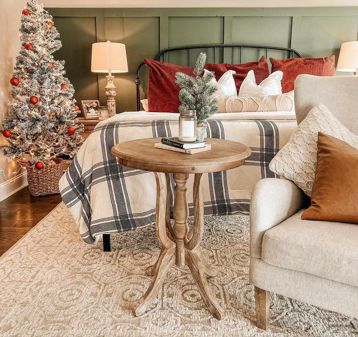Hauteloom Muleshoe Wool Area Rug 4' x 6' - Soft Beige Transitional Rug for Living Room, Bedroom & Home Decor - Cozy & Durable Floor Covering for Family Spaces