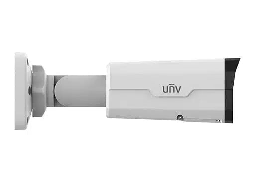 Uniview IPC2228SE DF60K WL I0 6.0mm 4K HD ColorHunter Fixed Bullet Security Camera - Outdoor Surveillance, Home & Business Security Monitoring