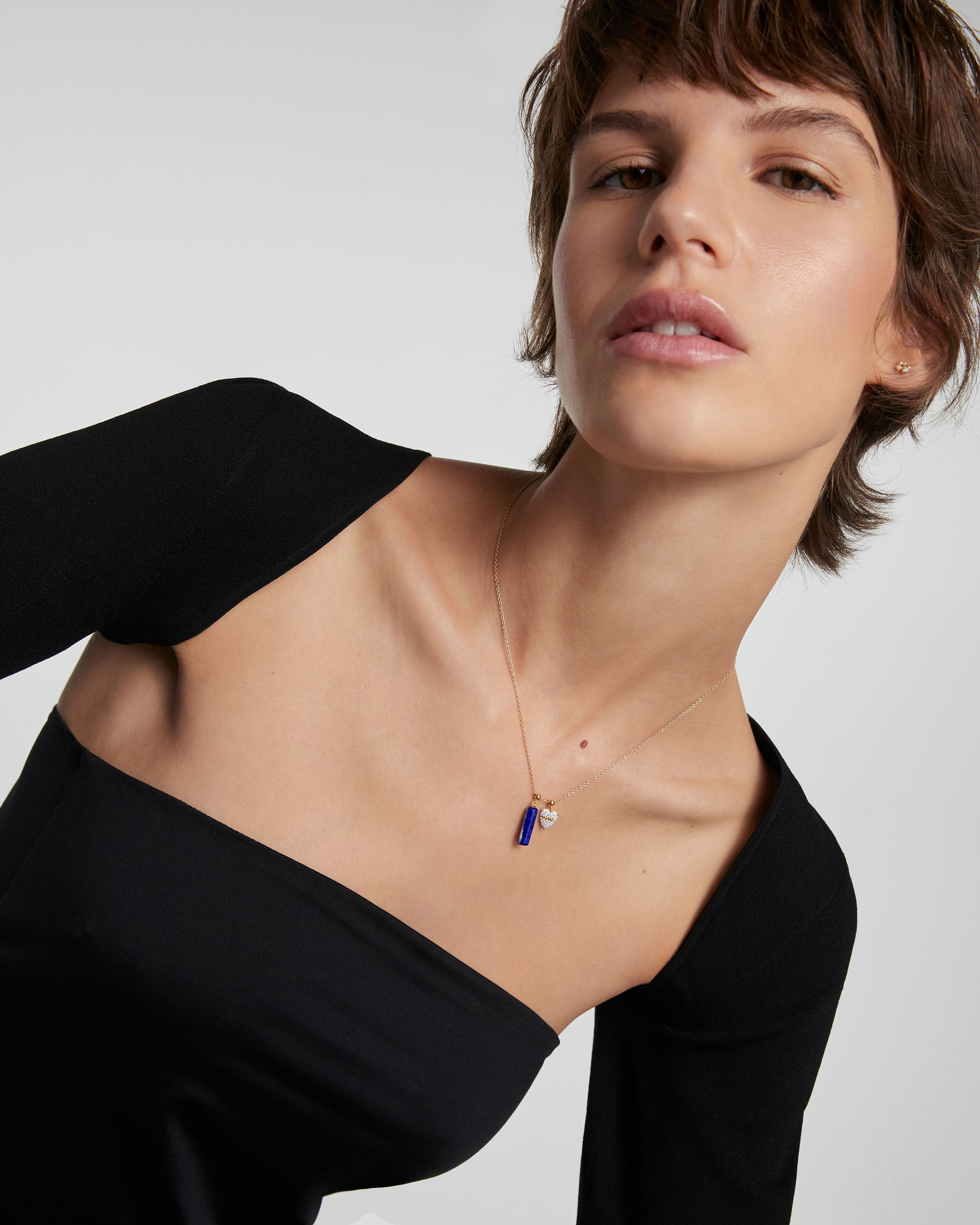 Genuine Lapis Lazuli Charm Pendant - Natural Stone Jewelry for Spiritual Healing & Meditation - Perfect for Yoga, Energy Balancing & Gift Giving