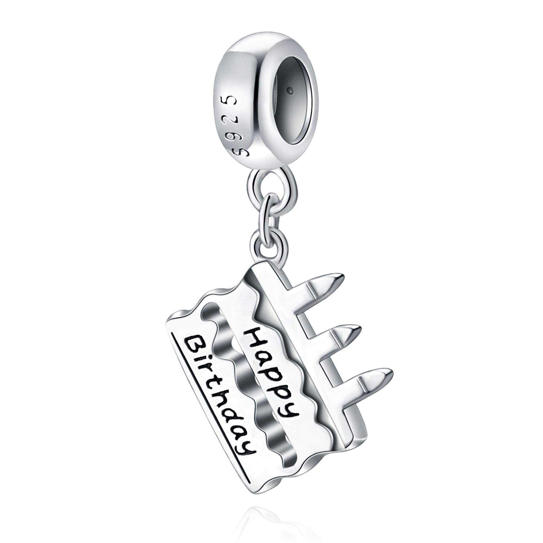Sterling Silver Love Charms & Pendants for Bracelets - Elegant Jewelry for Gifts, Anniversaries & Everyday Wear