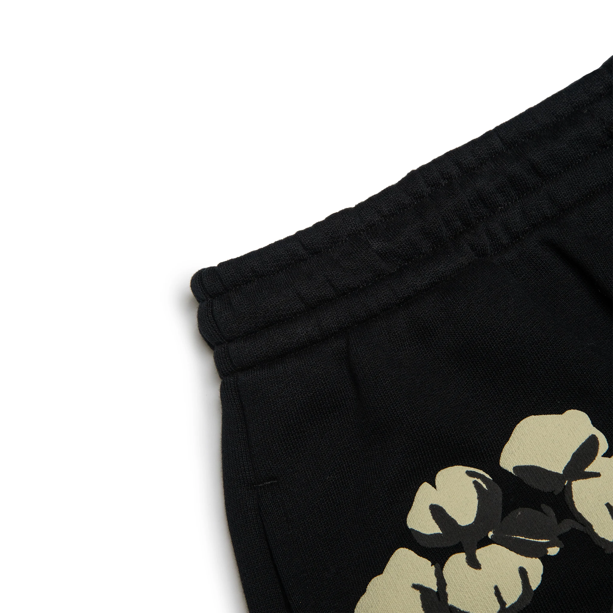Denim Tears x CPFM Cactus Tears Wreath Black Sweatpants for Men - Comfortable Streetwear Joggers for Casual Wear & Lounge