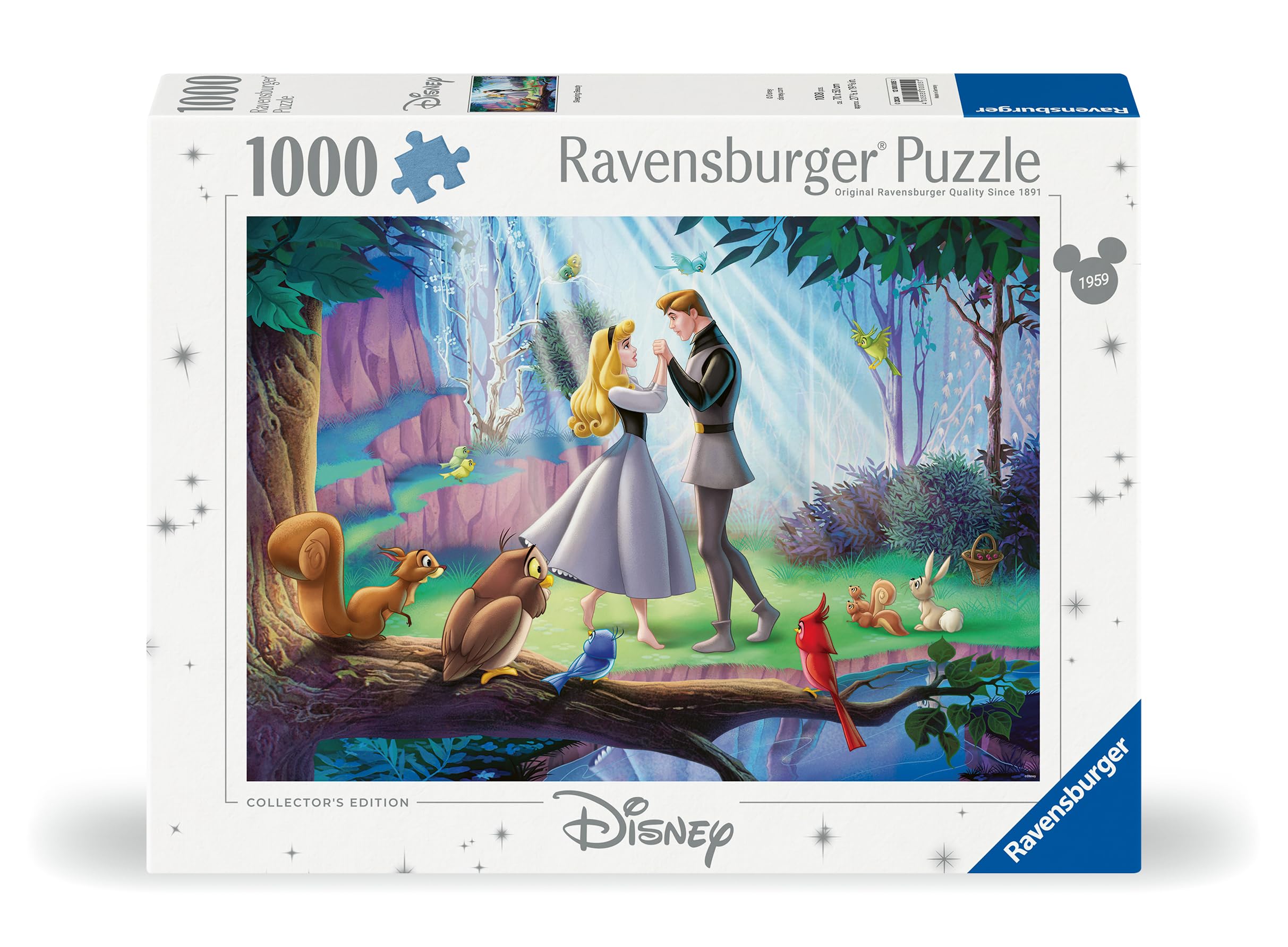 Ravensburger Disney Sleeping Beauty 1000 Piece Jigsaw Puzzle for Adults - Premium Quality Puzzle Glue for Framing, 70x50 cm - Perfect for Home Decor, Gifts & Relaxation