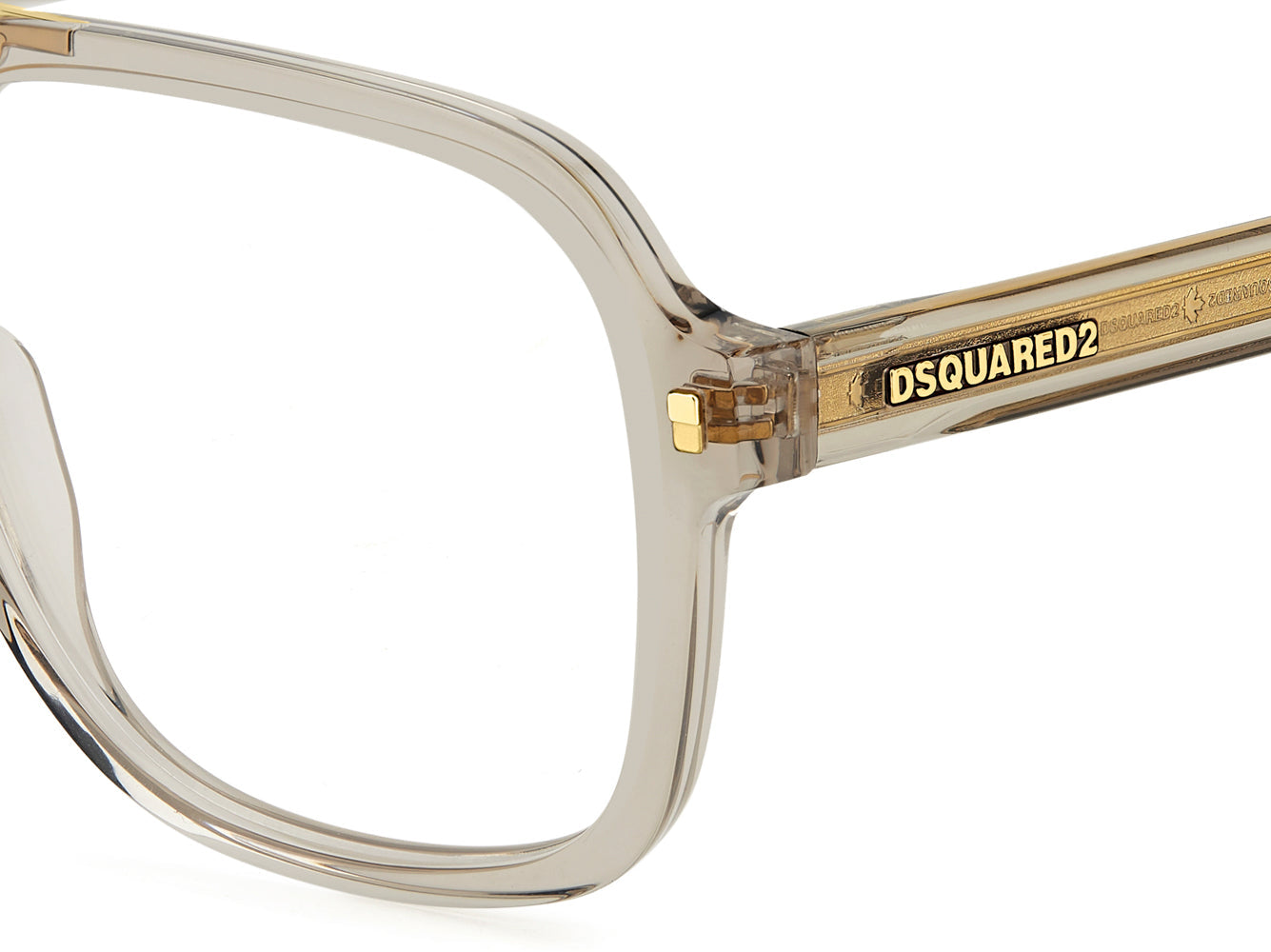 DSQUARED2 D2 0145 Sunglasses - Polarized UV Protection Aviator Style for Men & Women - Perfect for Driving, Beach & Outdoor Activities