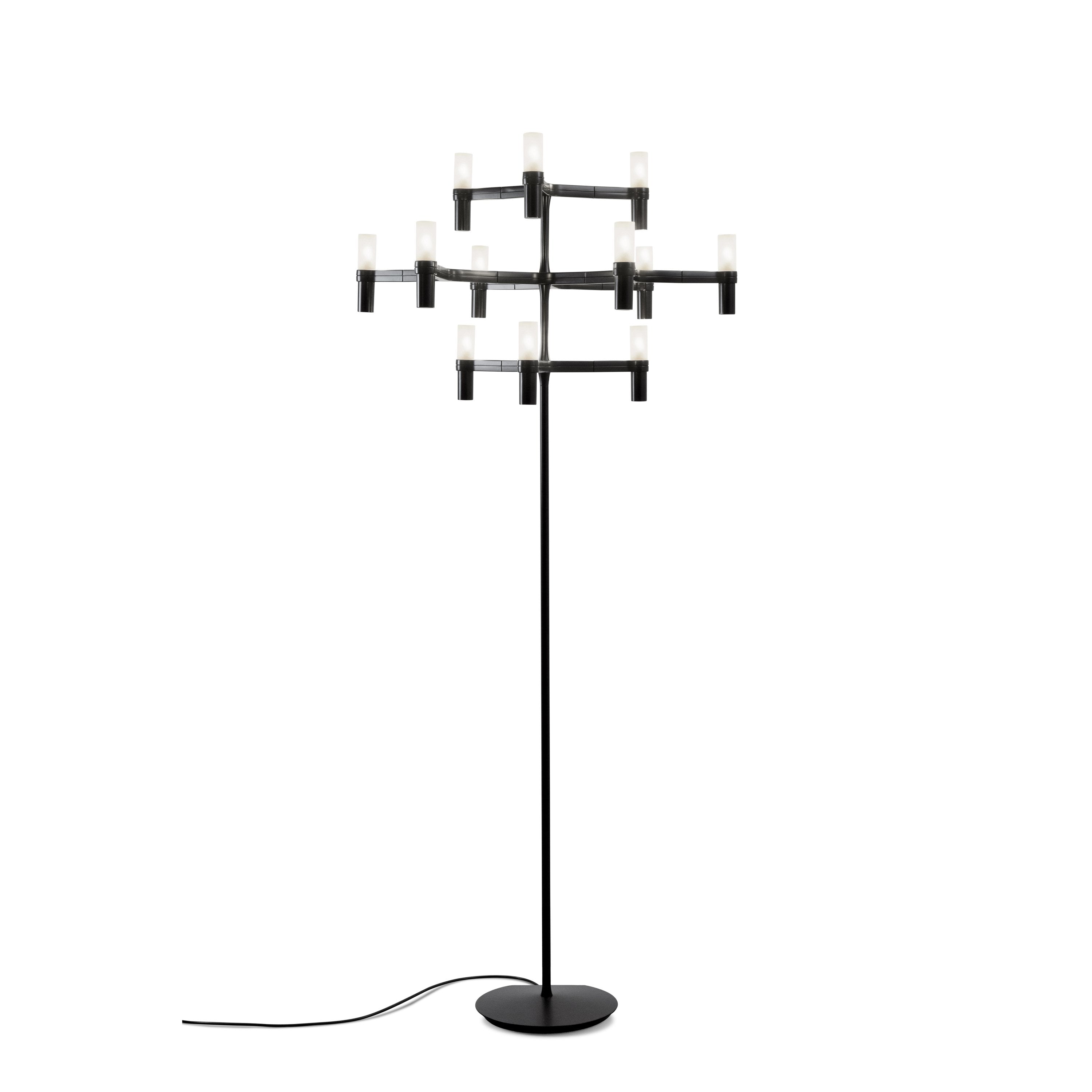 Nemo Lighting Crown Floor Lamp - Modern LED Standing Light for Living Room, Bedroom & Office - Adjustable Brightness & Energy Efficient Design