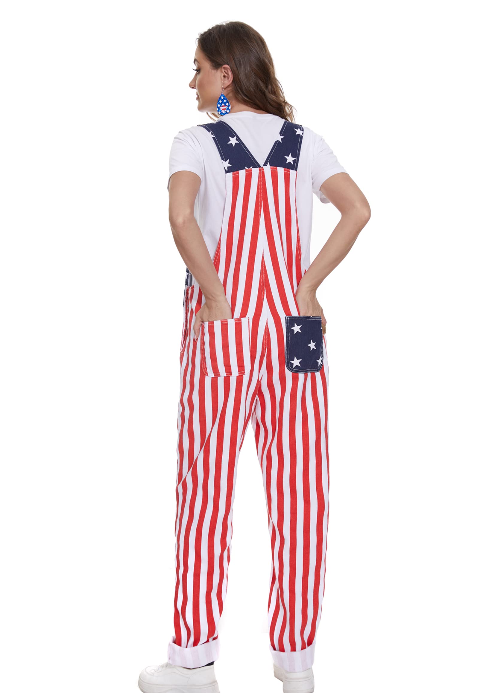 Women's Fashion Bib Overalls - Stylish Jumpsuit & Coveralls for Holiday Festivals | Perfect for Casual Wear, Music Festivals & Outdoor Events