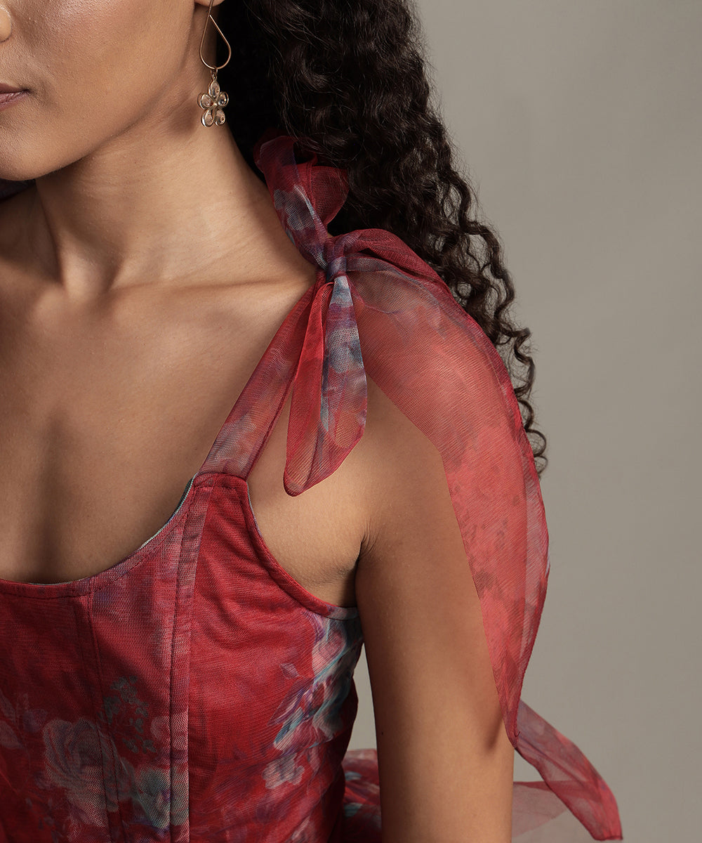 Stylish Sava Mini Dress in Red Print - Perfect for Summer Outfits, Parties & Casual Wear | Trendy Women's Fashion