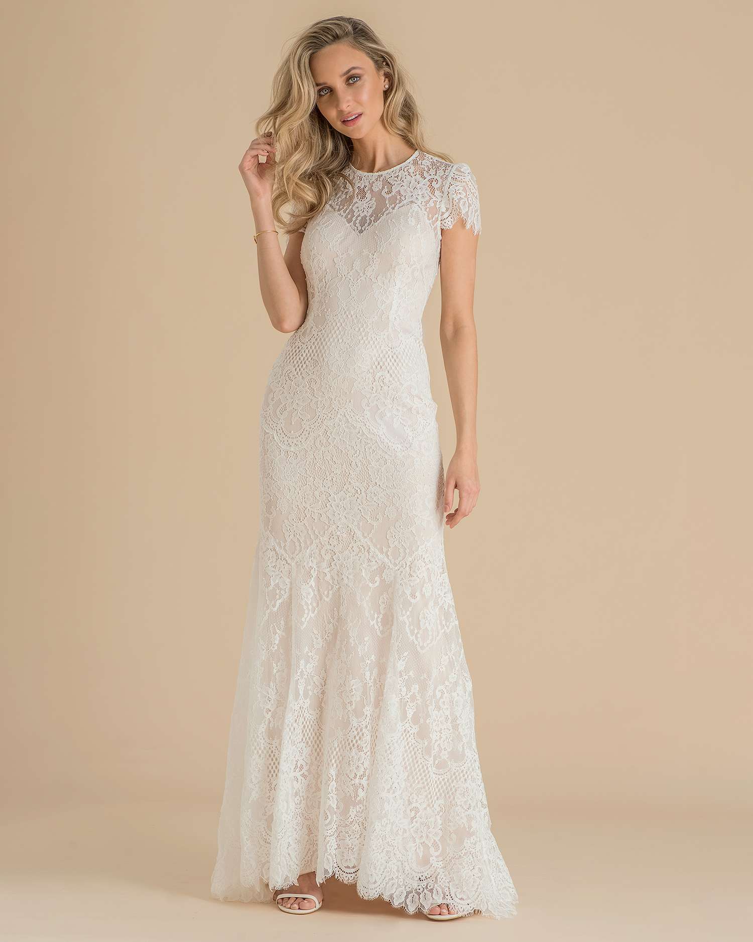 BHLDN Catherine Deane Lavi Gown - Elegant Wedding Dress for Brides & Formal Events | Perfect for Beach Weddings, Vow Renewals & Red Carpet Occasions