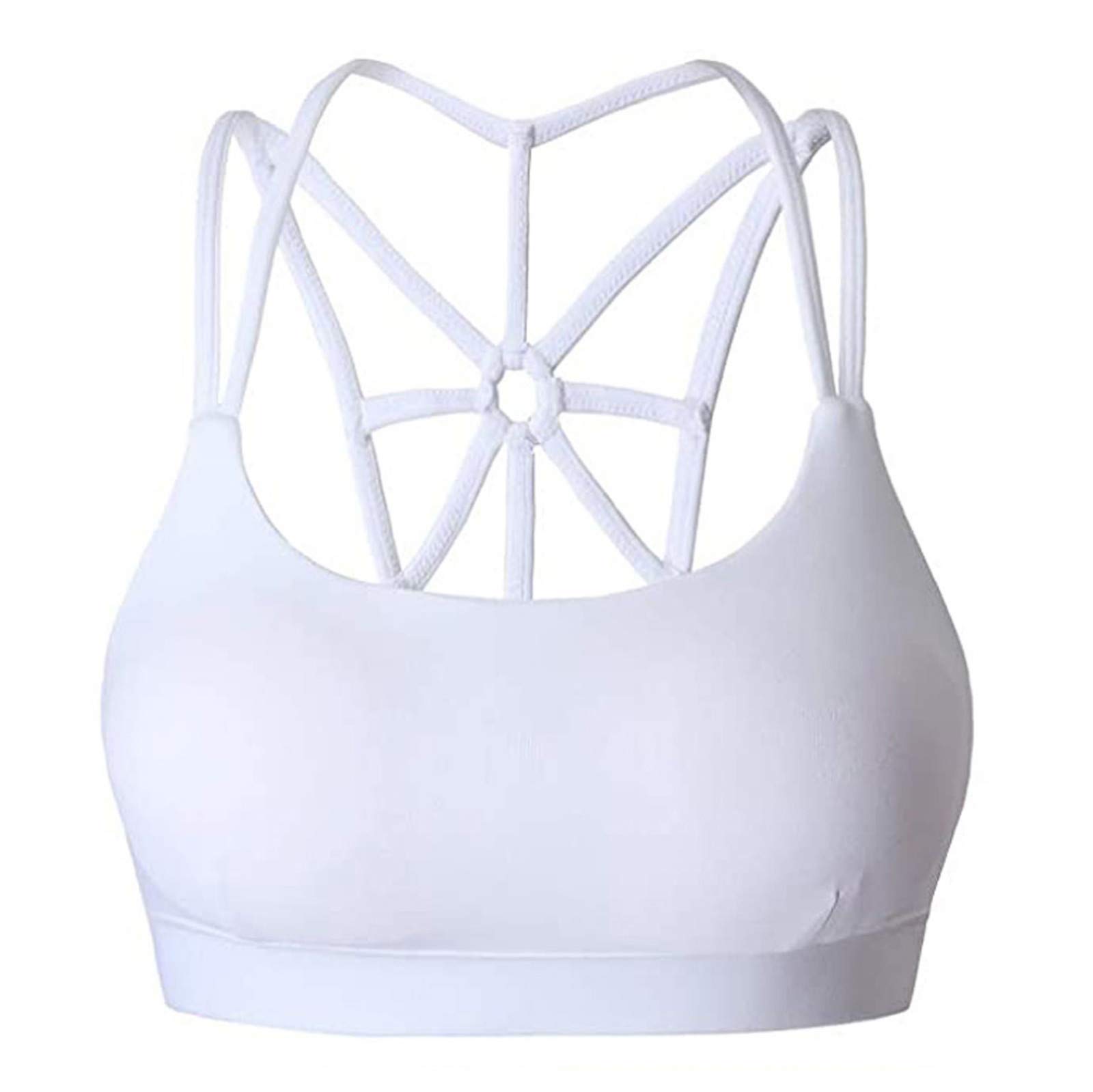 Women's Sports Bra with Steel Ring Support - Thickened Yoga Corset Top for High-Impact Workouts | Perfect for Gym, Running & Activewear