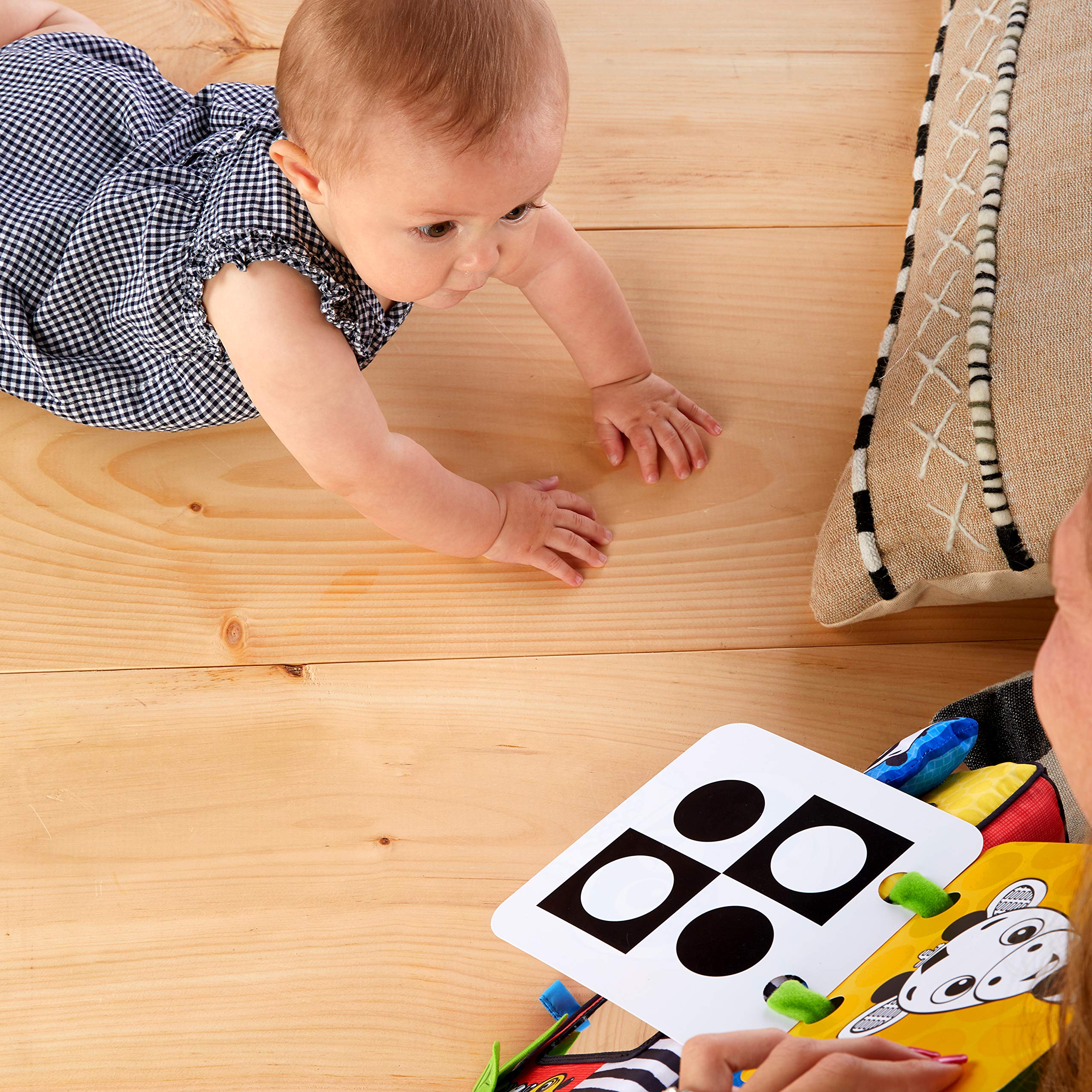 Baby Einstein High Contrast Activity Mirror for Newborn Tummy Time Play