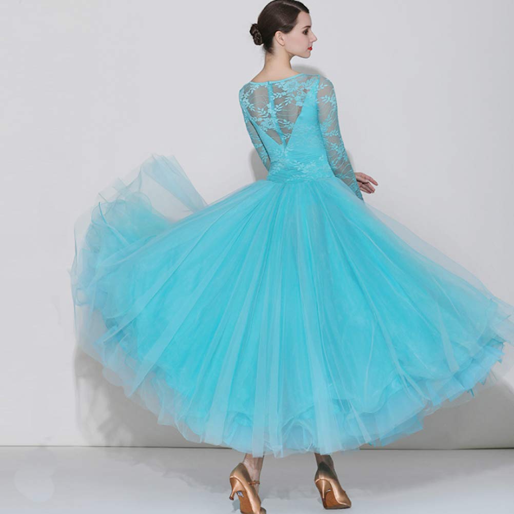 Elegant Ballroom Dance Dresses for Women - Modern Waltz, Tango & Flamenco Performance Costumes | Competition & Social Dancewear for Latin, Standard & Smooth Dances