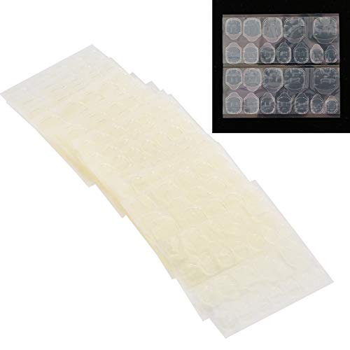 Easy-to-Remove Double-Sided Nail Adhesive Tabs for Fake Nails - Strong Hold Nail Art Tape for Press-On Nails & Nail Extensions - Perfect for Salon, Home Manicures & Special Occasions