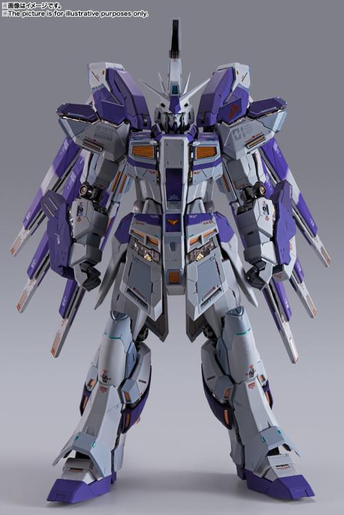 Bandai Metal Build RX-93 v2 Hi-Nu Gundam Action Figure - Premium Collectible Model for Gundam Fans & Anime Collectors | Perfect for Display, Gifts, and Anime-Themed Decor