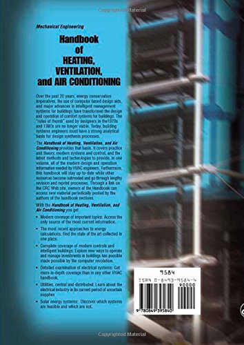 Heating, Ventilation, and Air Conditioning Handbook - Mechanical Engineering Guide | HVAC Design Reference for Engineers & Technicians | Perfect for Commercial & Residential HVAC Systems