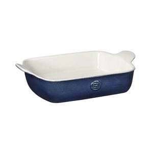 Emile Henry Rectangular Baker 11 x 8 Inch - French Ceramic Oven Dish for Baking, Roasting & Serving - Perfect for Casseroles, Lasagna & Desserts
