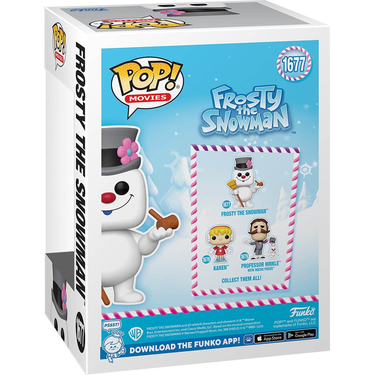 Frosty The Snowman Funko Pop! Vinyl Figure #1677 - Collectible Christmas Decor & Holiday Gift for Pop Culture Fans