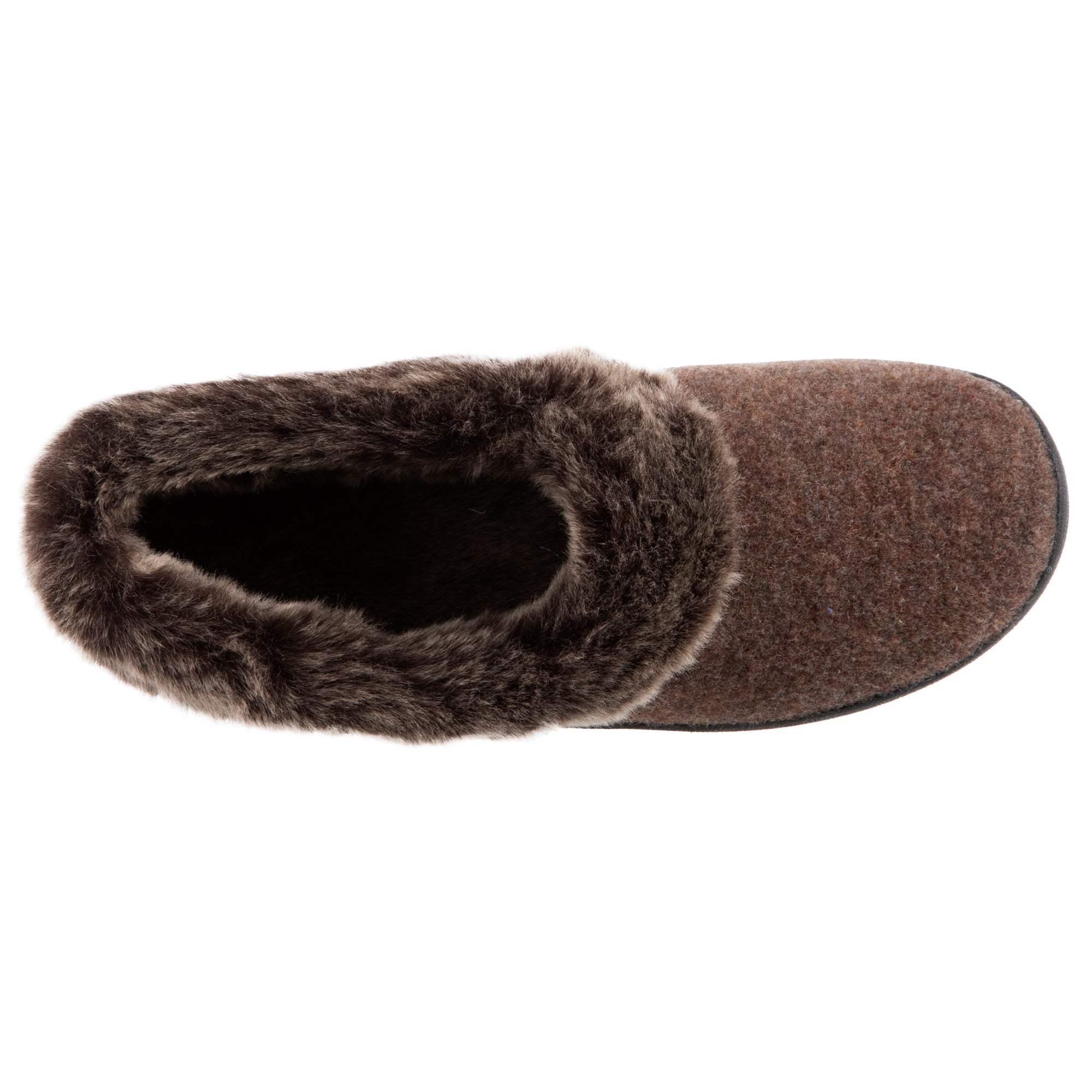 Women's Faux Fur Chinchilla Collar Slippers with Non-Slip Indoor/Outdoor Sole - Cozy House Shoes for Winter, Lounge, and Outdoor Errands