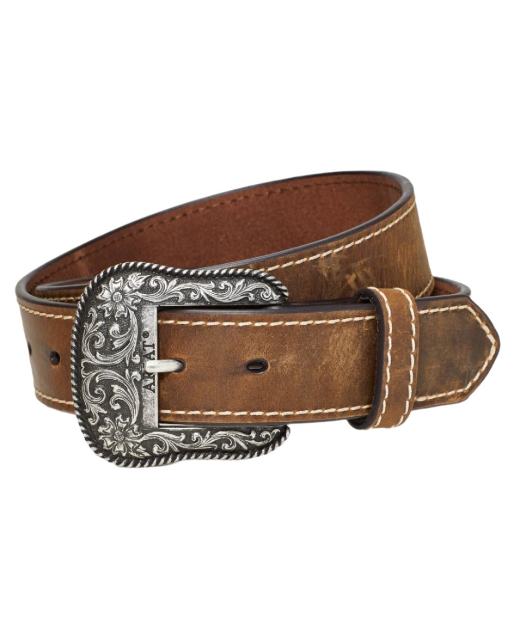 Ariat Women's Accent Belt - Western Style Fashion Belt for Cowgirl & Casual Outfits - Perfect for Rodeo, Horse Riding & Everyday Wear