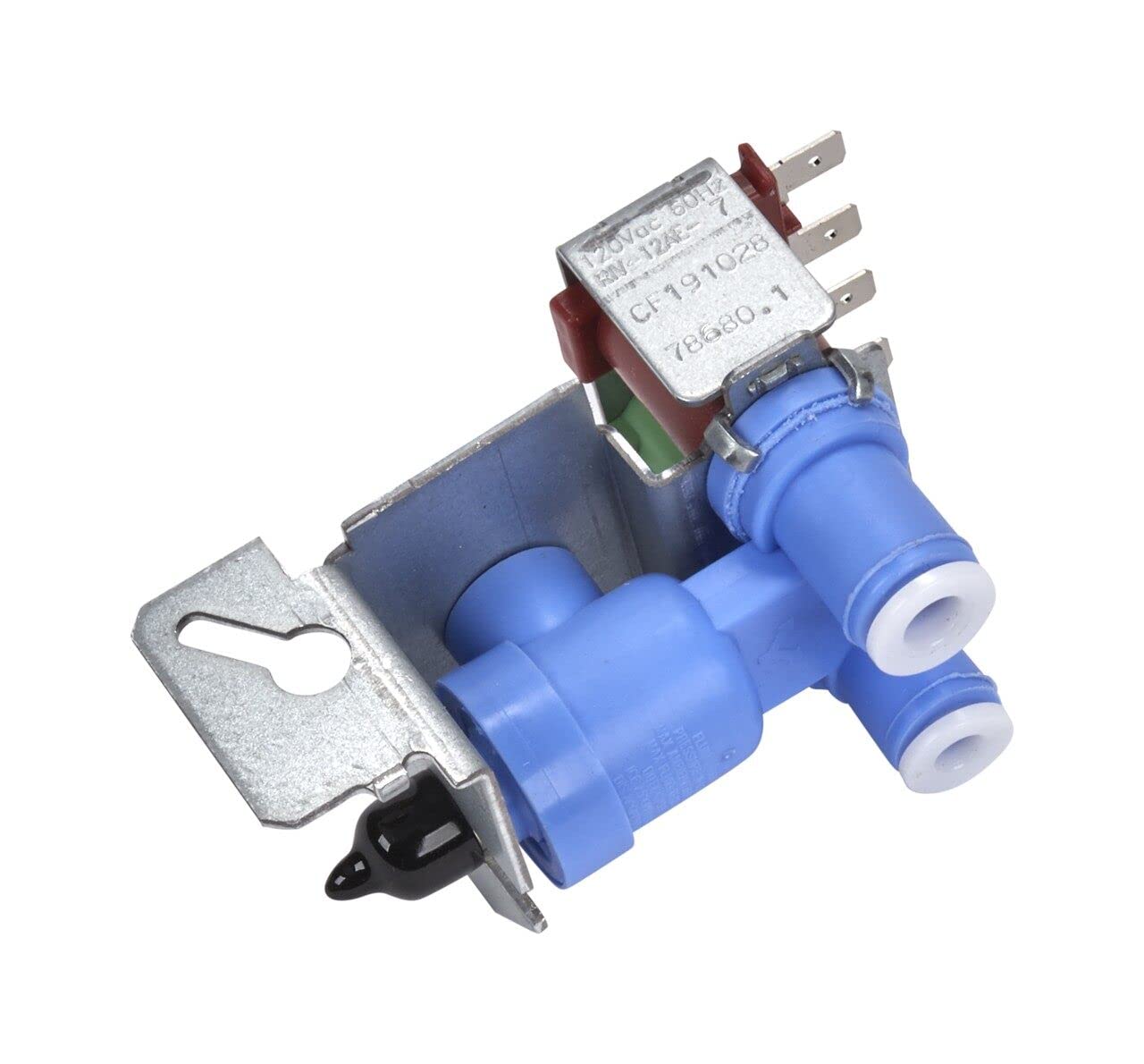 Whirlpool 61005626 Refrigerator Water Inlet Valve Replacement Part - Compatible with Whirlpool, Kenmore & Maytag Fridges - White (Perfect for Ice Maker & Water Dispenser Repairs)