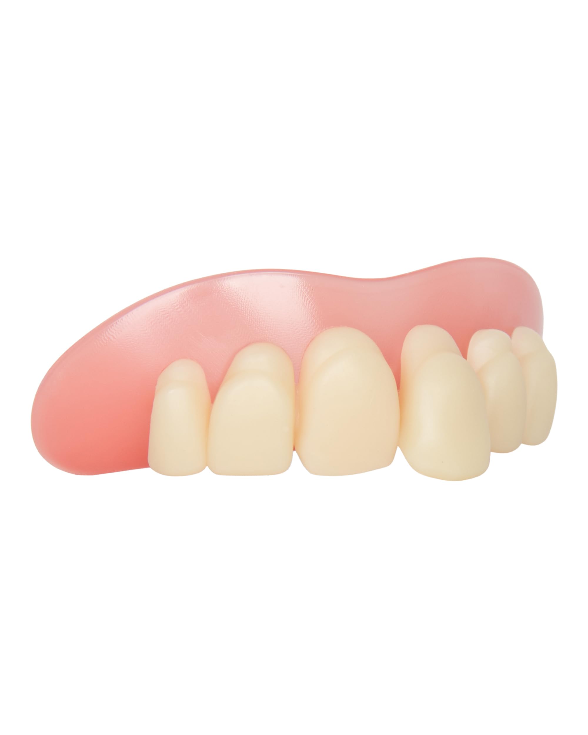Funny Hillbilly Fake Teeth for Adults - White Halloween Costume Accessories for Parties & Pranks