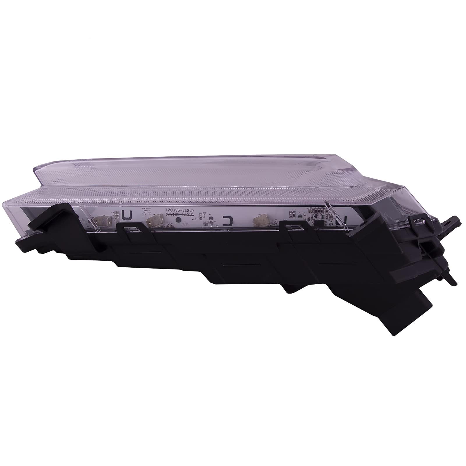 CAPA Certified LED Daytime Running Lights for 2016-2018 Chevrolet Malibu Hybrid LT & Premier Models - Driver & Passenger Side DRLs - Improve Visibility & Safety for Daytime Driving