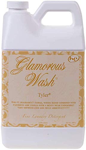 Tyler Candles Liquid Laundry Detergent - Hypoallergenic Scented Detergent for Delicate Fabrics & Bedding - Tyler Fragrance, 67oz (1892g) - Gentle Wash for Baby Clothes, Silk, Lingerie & Luxury Linens