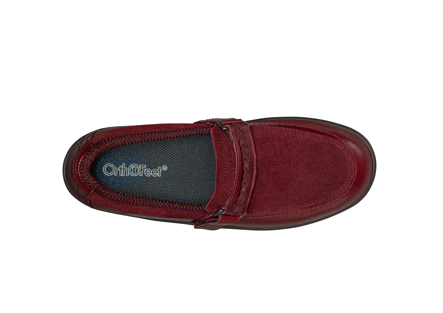 Chelsea Boots for Women - Dark Cherry Leather Ankle Boots - Stylish & Comfortable for Fall & Winter Fashion