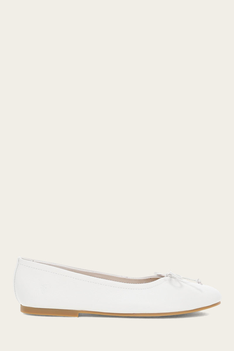 Emma Ballet White Flat Shoes for Women - Comfortable & Stylish Dance Shoes for Ballet, Jazz, and Everyday Wear - Perfect for Dance Classes, Performances, and Casual Outfits