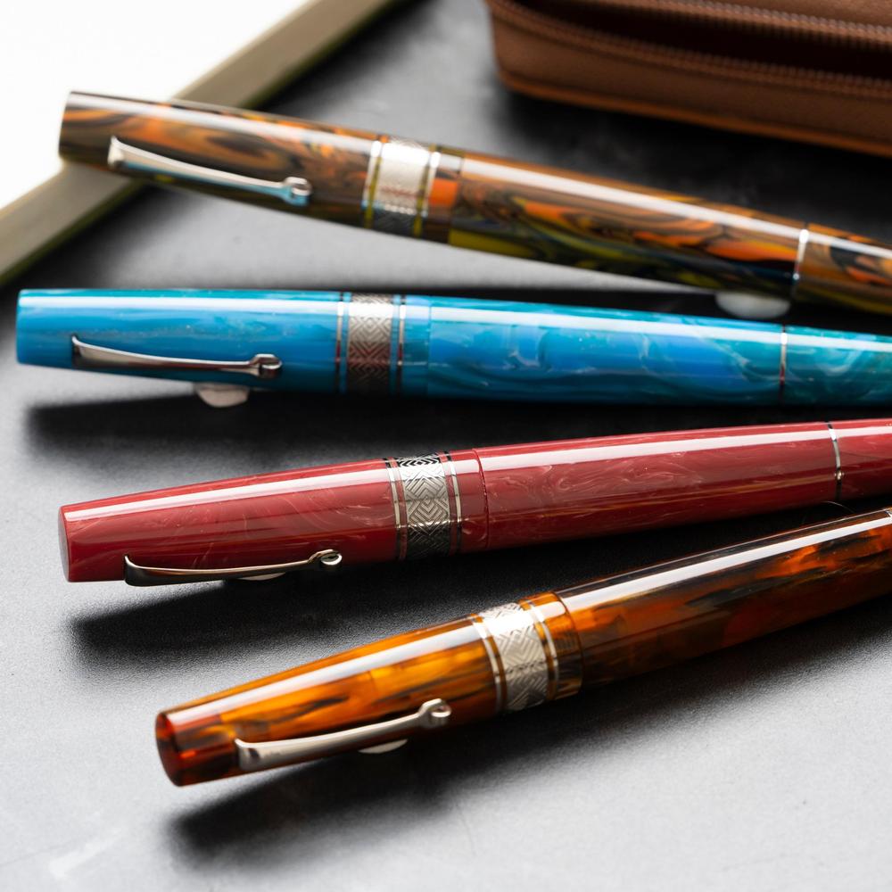 Leonardo Fountain Pen - Supernova Regular Edition | Premium Italian Writing Instrument for Calligraphy & Gifting | Perfect for Professionals, Collectors & Special Occasions