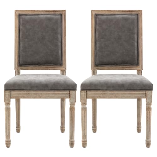 Rectangle Upholstered Back, Grey