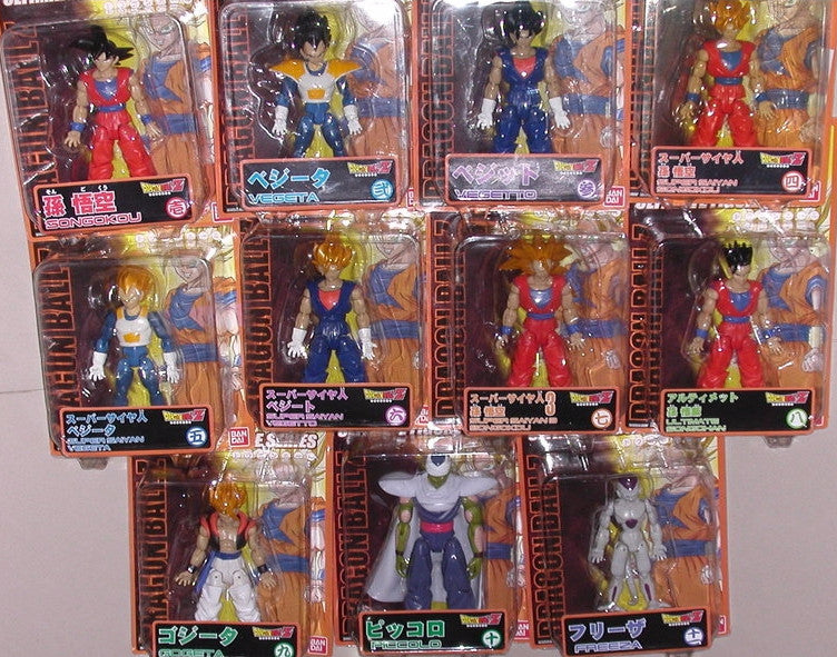 Bandai Dragon Ball Z Ultimate Series 11 Action Figure Set - Collectible Anime Figures for Display & Play - Perfect for Fans, Gifts & Home Decor