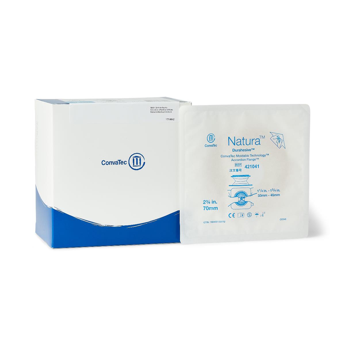 Ostomy Barrier Natura™ Moldable Durahesive® Adhesive Flange - Secure & Comfortable Ostomy Pouch Seal for Active Lifestyles | Ideal for Swimming, Sports & Daily Activities